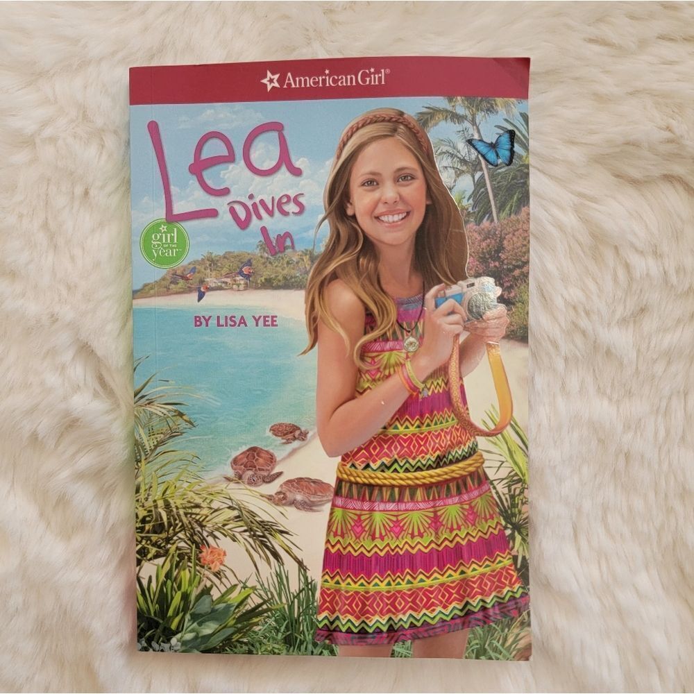 American Girl AG Meet Lea Clark Softcover Book Girl Of Year By Lisa Yee